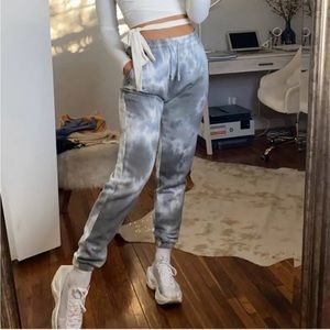 Balance Athletica/Vitality Gray Tie Dye Affirmation Joggers, size xs